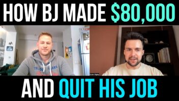 How BJ Made $80,000 and Quit His Job (Drop Servicing Blueprint Review) Blog Image