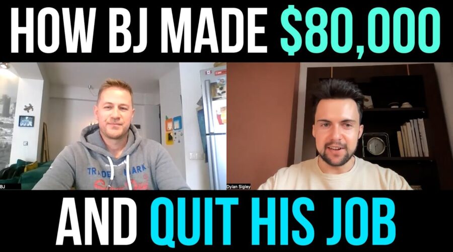 How BJ Made $80,000 and Quit His Job (Drop Servicing Blueprint Review) Blog Image